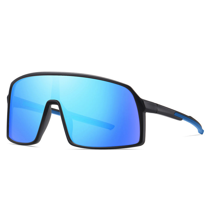 Mens Fashion Simple One Piece Large Frame Sunglasses ShopWithASmile7.com