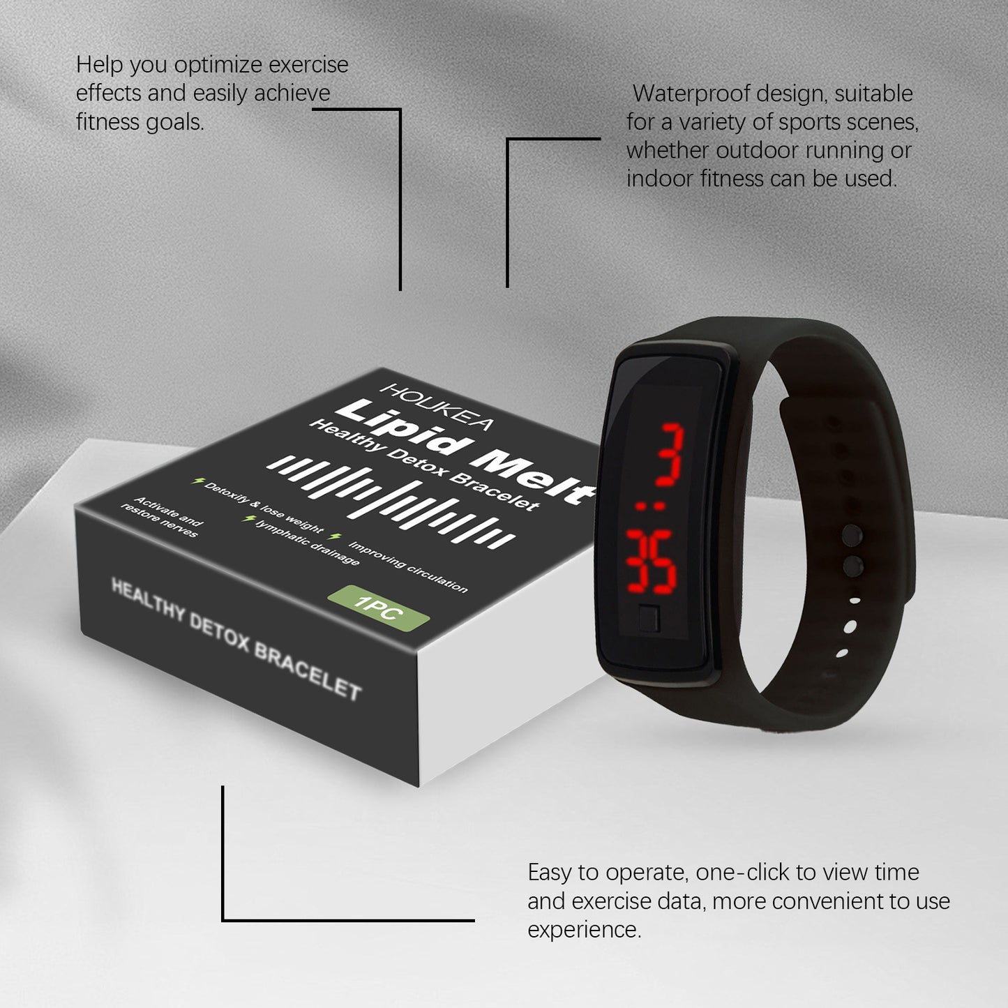 Sports Watch Outdoor Fitness Time ShopWithASmile7.com