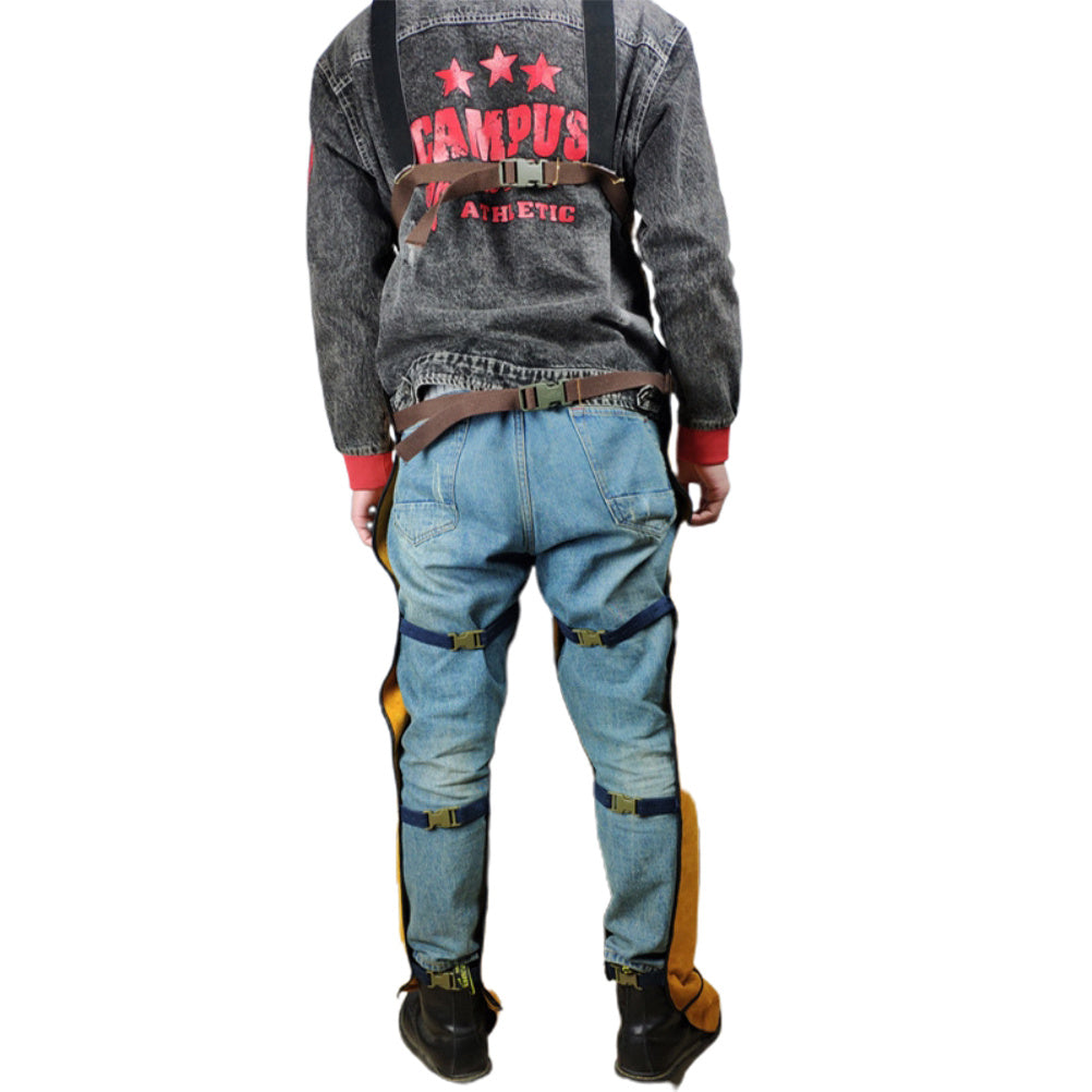 Professional Welding Apron Leather Welder Clothes Carpenter Blacksmith Garden Worker Britches Trousers Cloths