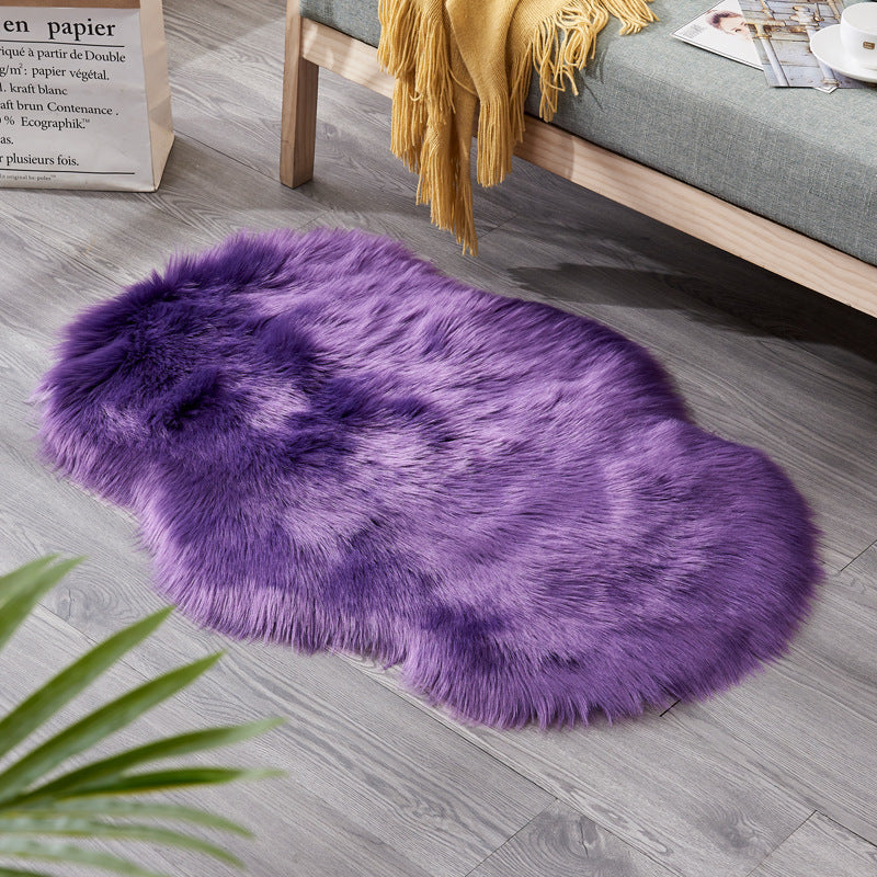 Carpet Household Cold-proof Non-slip Irregular Coffee Table Floor Mats Sofa Cushion