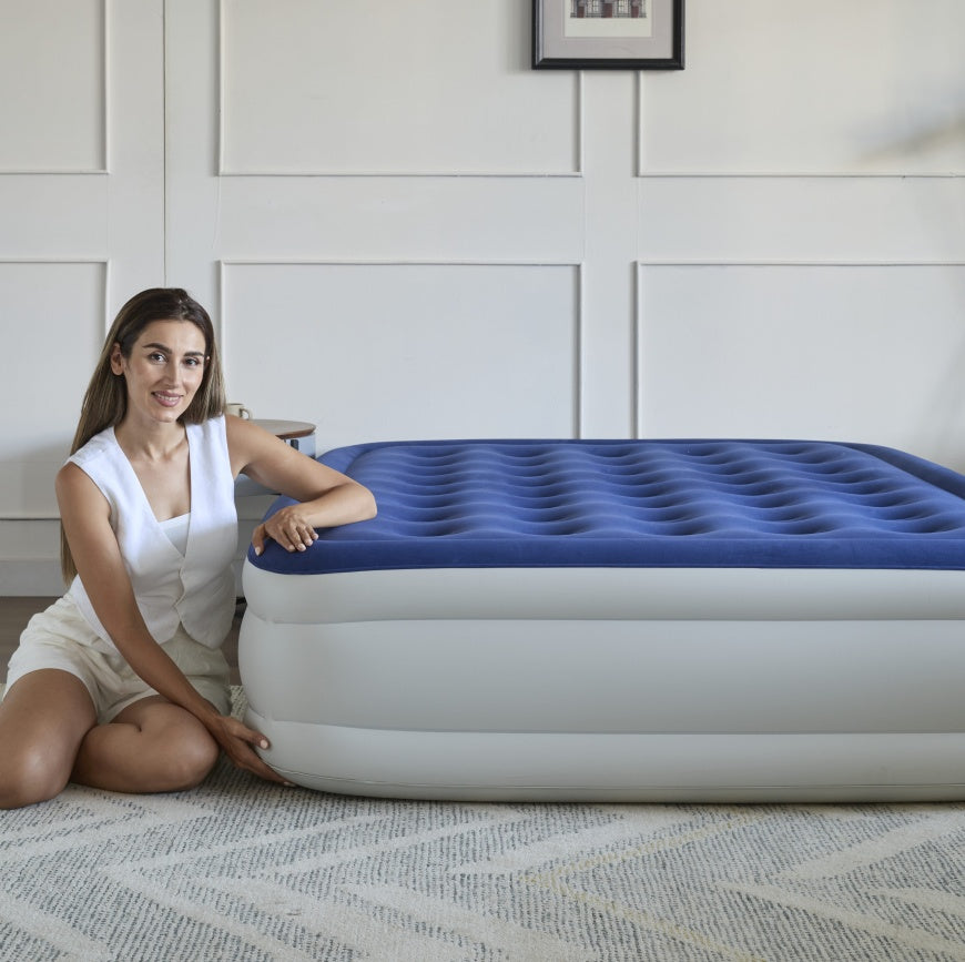 Pillow Style Plush Large Air Cushion Mattress Is Most Suitable For Home Use