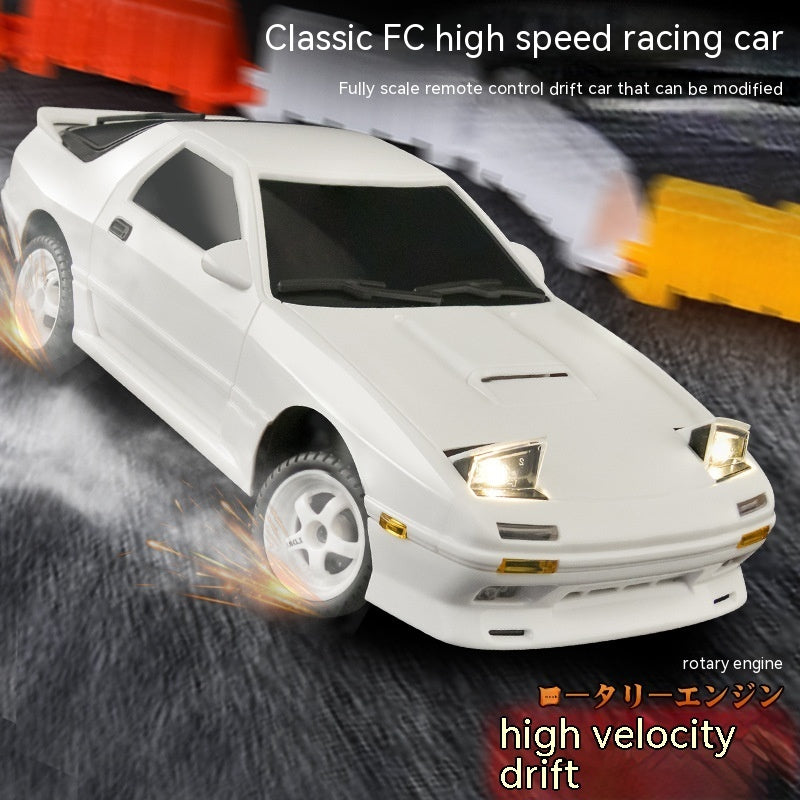 Mazda FC Drift Remote Control Car - White & Red Versions, Plastic Material, Remote Control Car for Youth (15-35 Years)