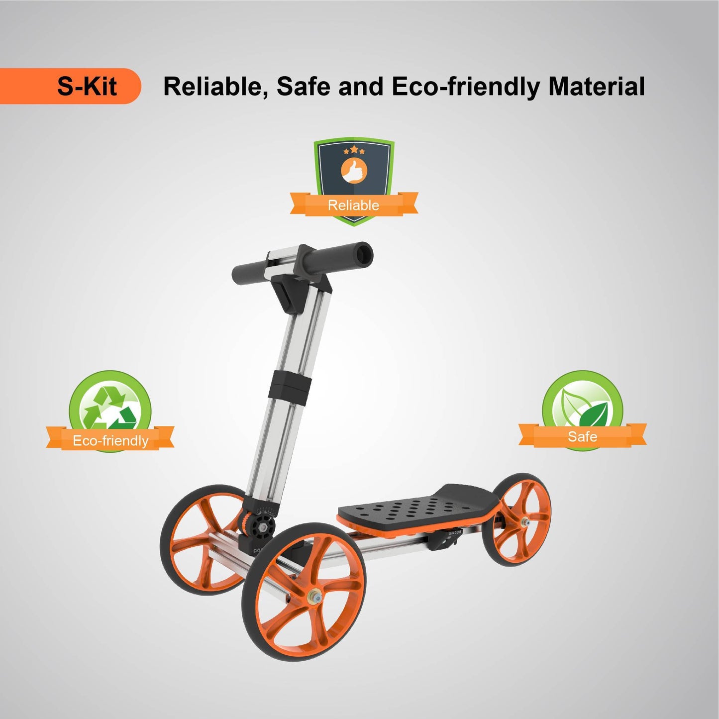 20-in-1 Kids Balance Bike & Modular Building Kit โ No Pedals, Multi-Mode Ride-On Toy for Ages 1-4