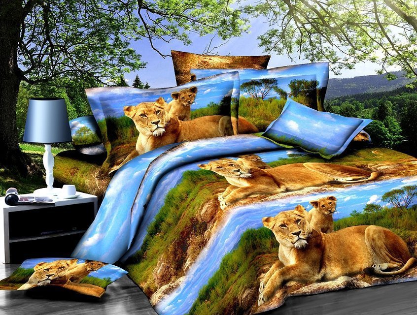 New grinding 3D quilt set of four pieces