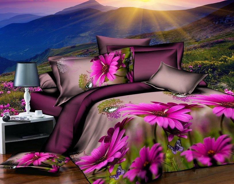 New grinding 3D quilt set of four pieces