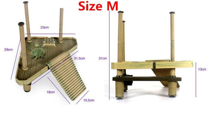 Turtle back drying platform