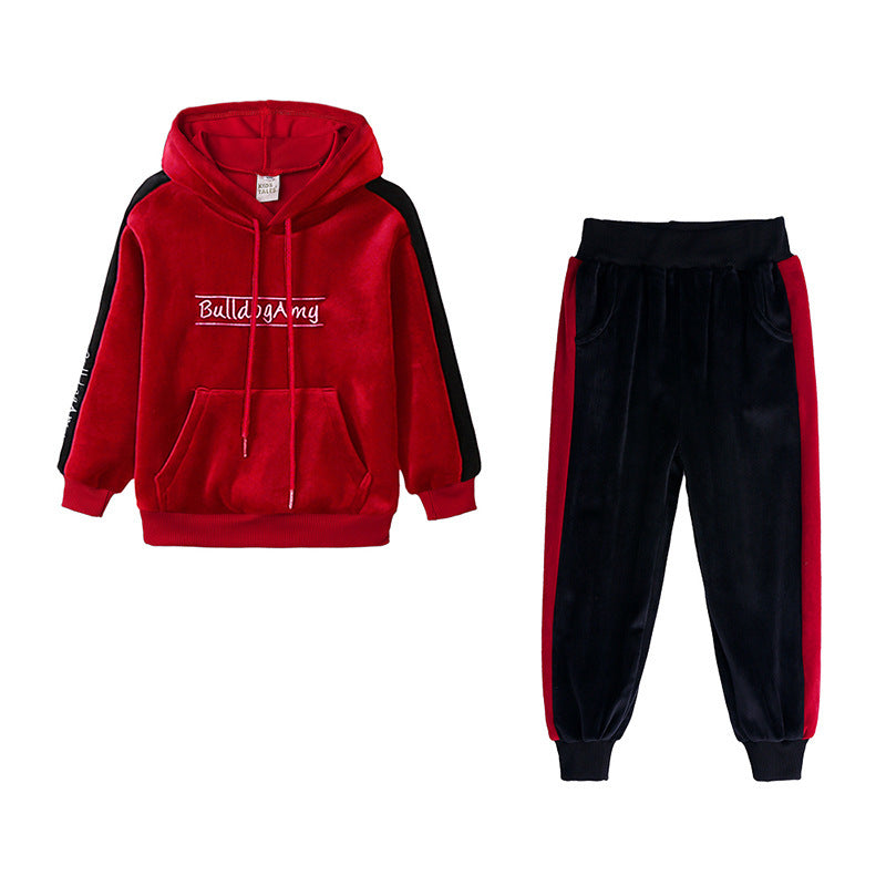 Girls' suit autumn children's sportswear