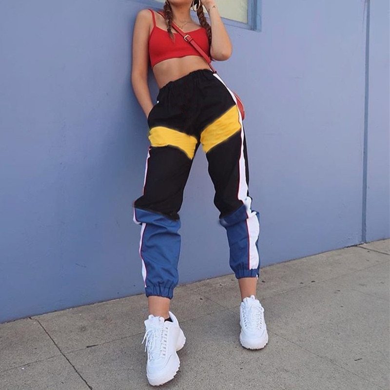Casual pencil pants with buckle sweatpants ShopWithASmile7.com
