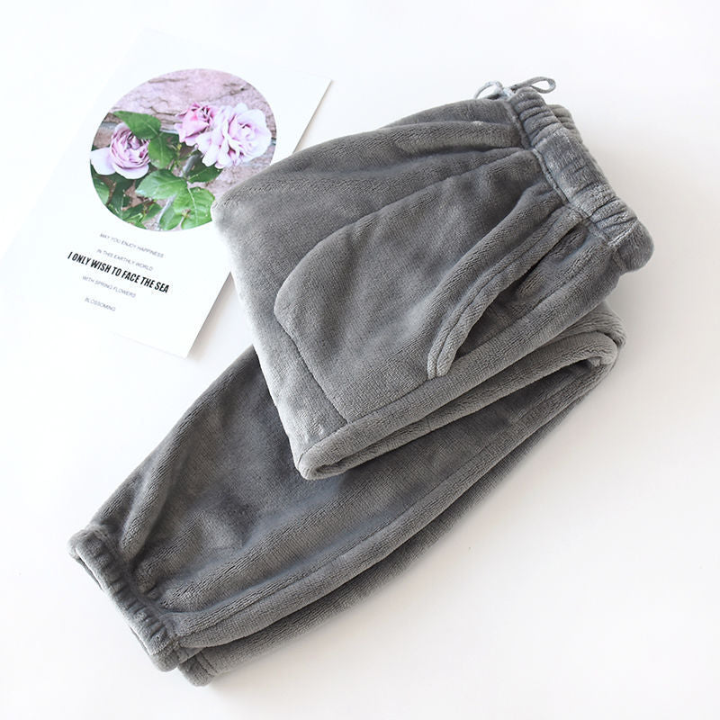 Warm home pants