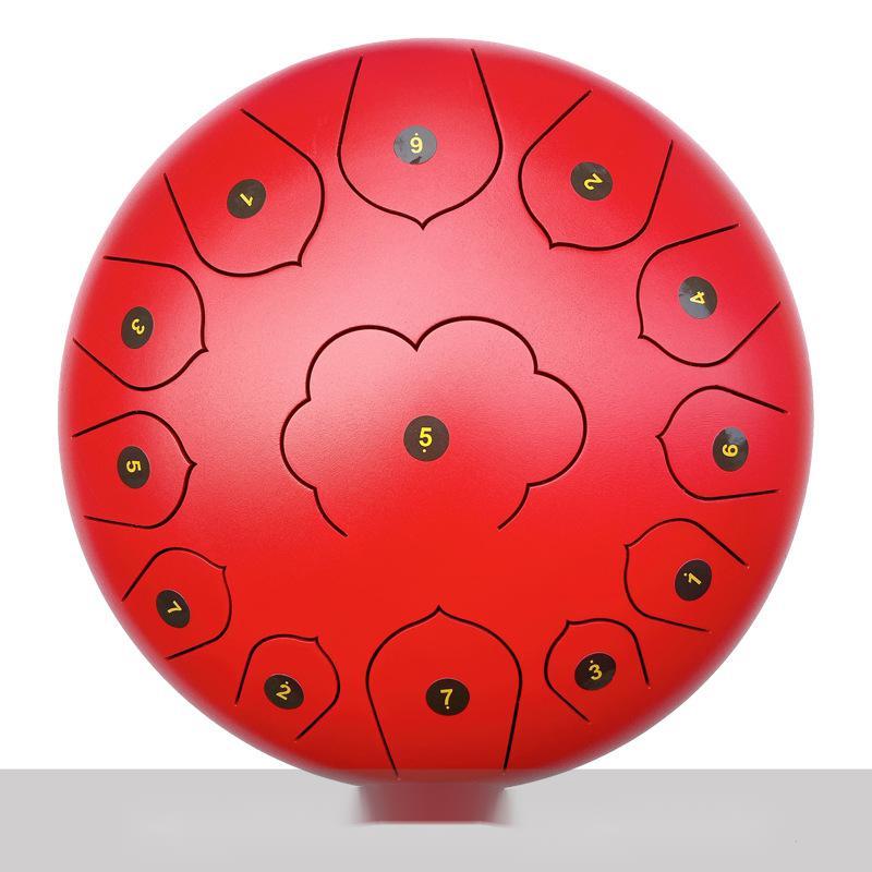 12-Inch 13-Tone Ethereal Drum – Handpan Musical Instrument in Multiple Colors