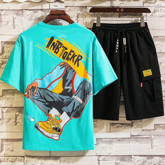 Youth Boys Short-Sleeved T-Shirts – 93.4% Cotton, Lightweight, Comfortable Casual Wear