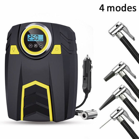 Electric Corded Car Tyre Inflator Portable Air Compressor  12V 150PSI