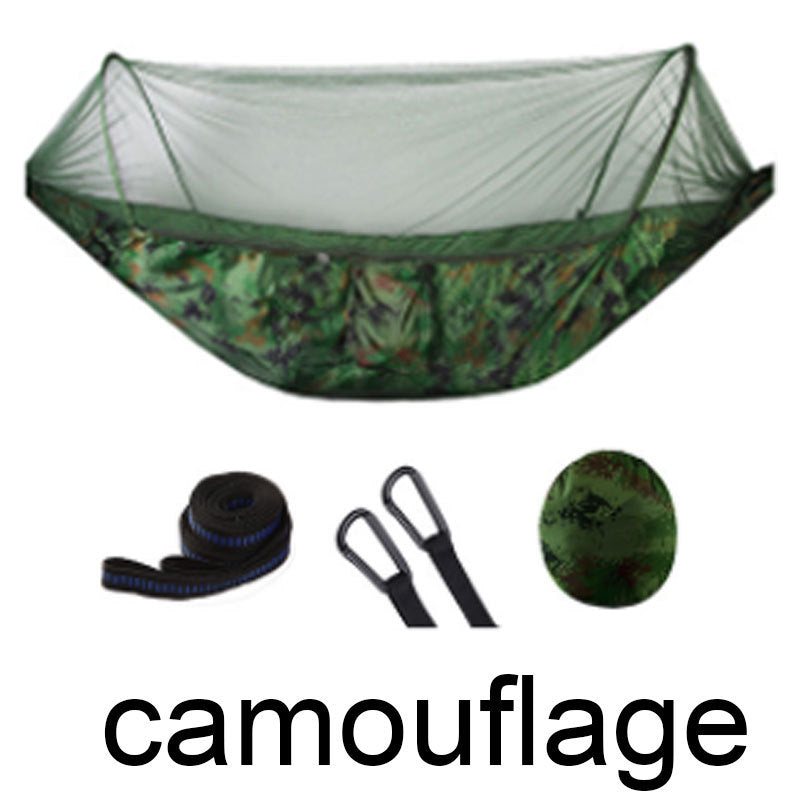 2 Person Portable Outdoor Mosquito Parachute Hammock ShopWithASmile7.com