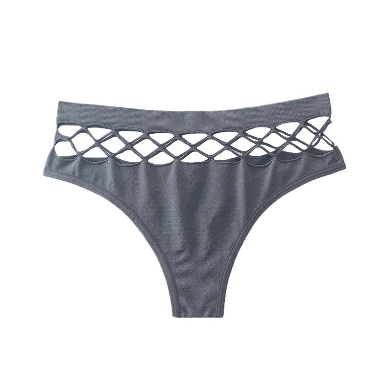 Seamless Sexy High Stretch Mesh Thong Underwear