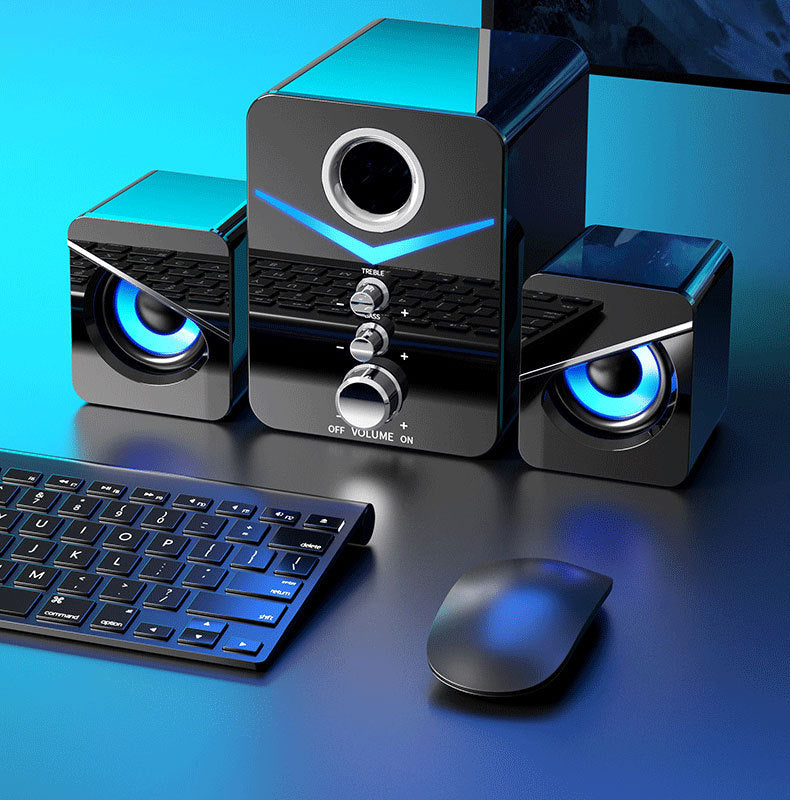 Compatible With , Computer Audio Home Desktop Notebook Universal Small Speaker ShopWithASmile7.com