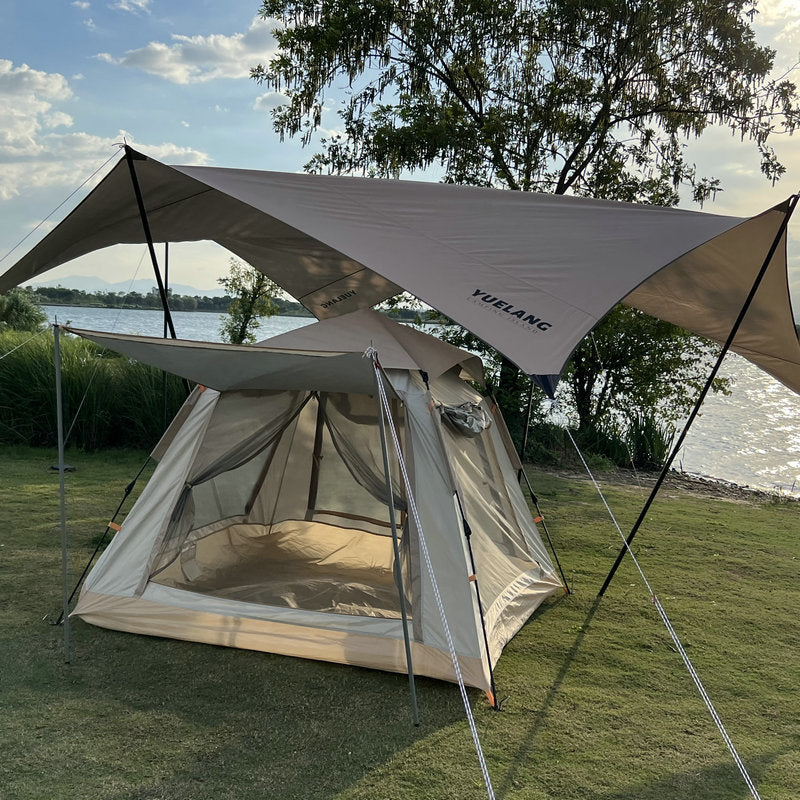 Oxford Cloth Camping Tent Sunshade And Rain Proof
