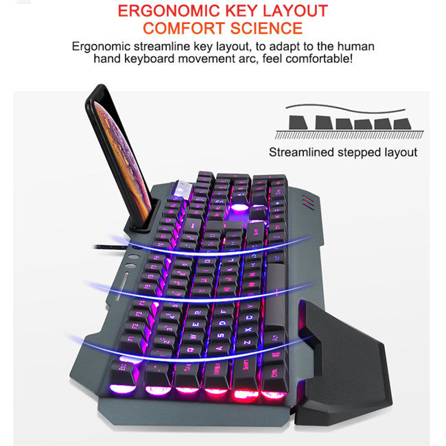 Gaming wired mechanical keyboard ShopWithASmile.com