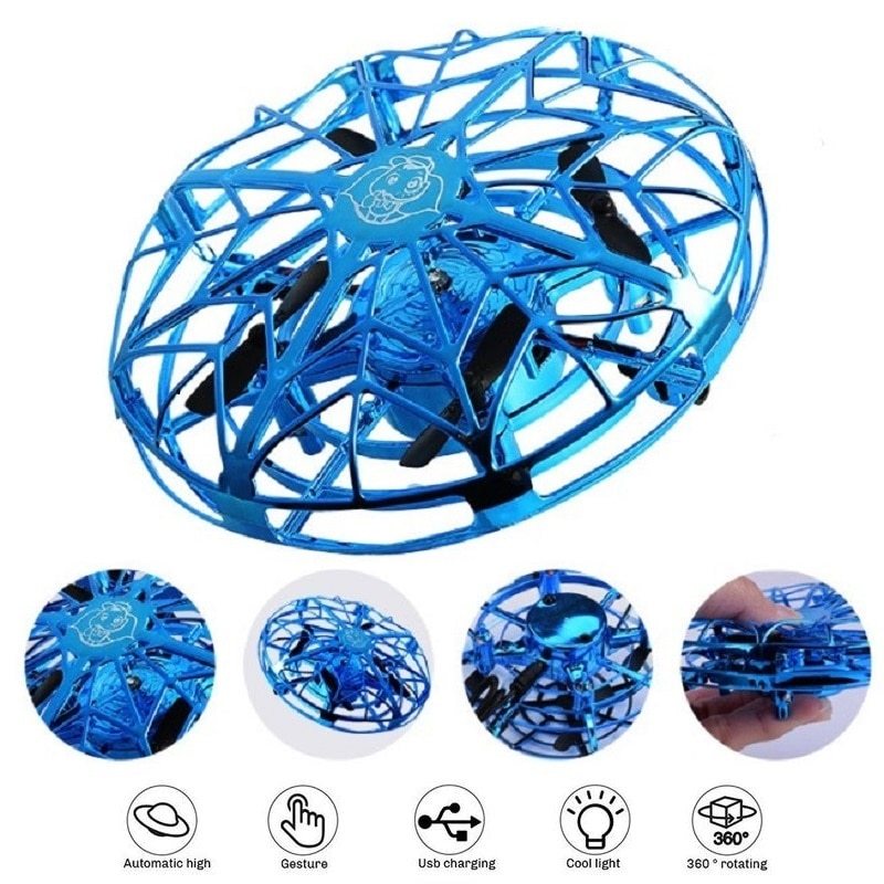 Flying Helicopter Mini Drone UFO RC Drone Infraed Induction ShopWithASmile7.com