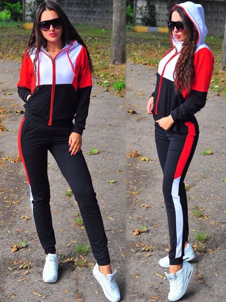 European And American New Women's Leisure Sports Suit