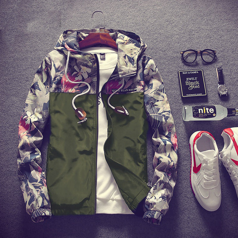 Men's Casual Sports Jacket Teen Korean Baseball Uniform ShopWithASmile7.com