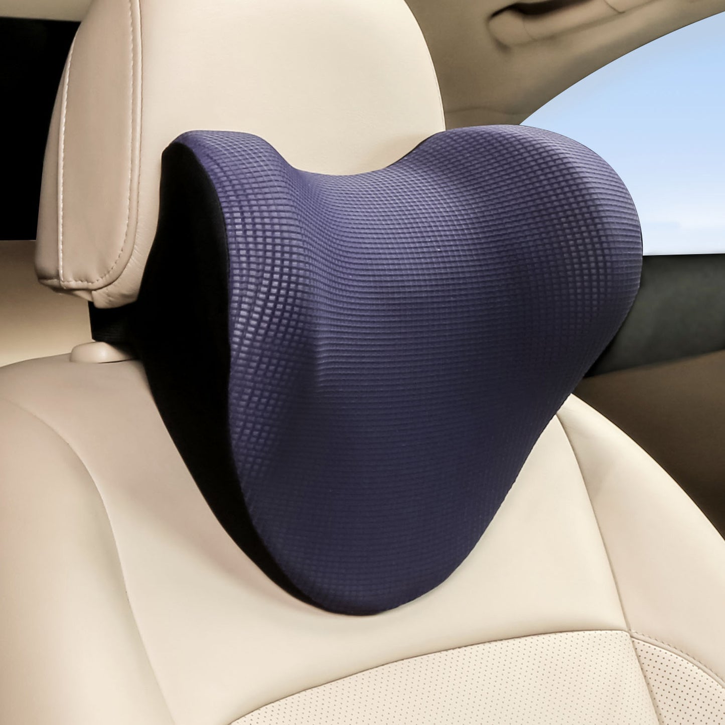 Car Neck Pillow Ice Wire Breathable Space Memory Cotton Pillow
