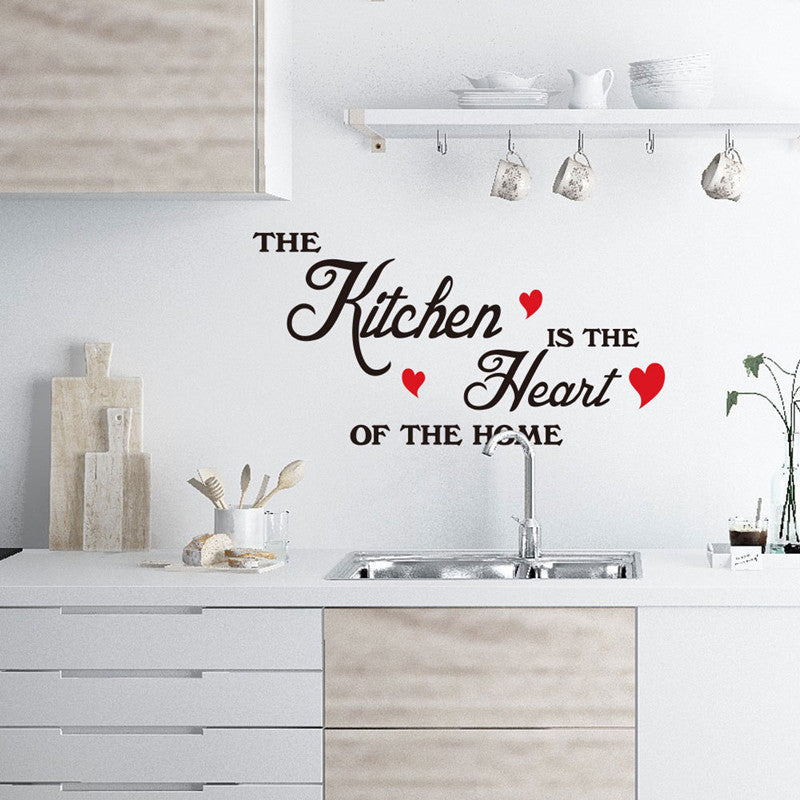 Wall Stickers European and American Proverbs Wall Stickers Bedroom Living Room English Poems