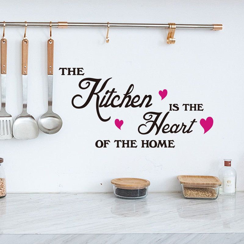 Wall Stickers European and American Proverbs Wall Stickers Bedroom Living Room English Poems
