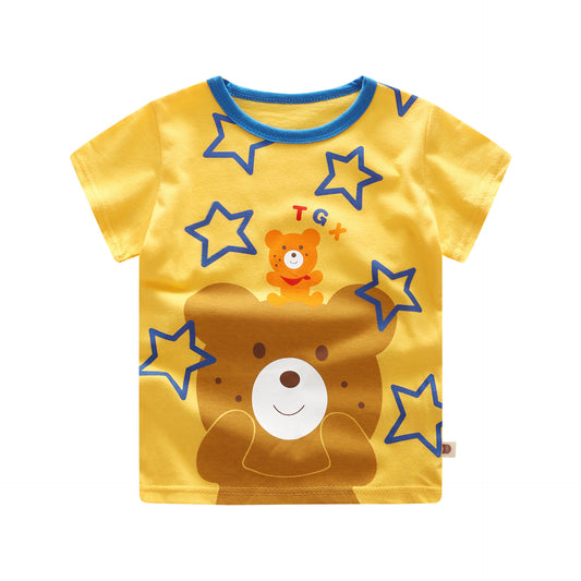 Children's Clothing Summer New Boys Short-Sleeved T-shirt ShopWithASmile7.com