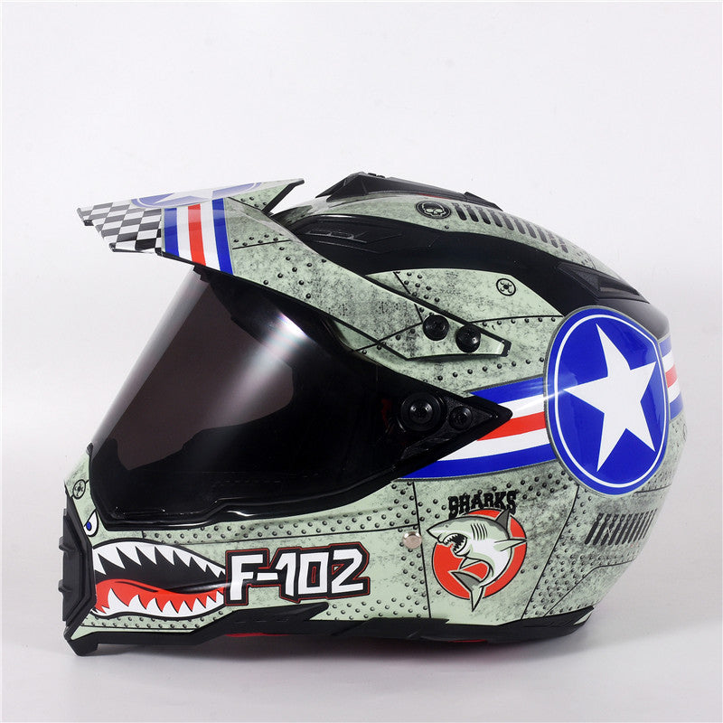 On-Road And Off-Road Battery Electric Vehicle Helmet ShopWithASmile7.com