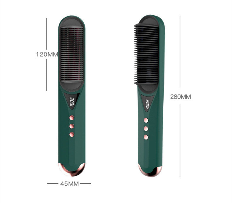 Straightening Comb And Curling Iron Dual-purpose Artifact Household Non-harmful Negative Curler ShopWithASmile7.com