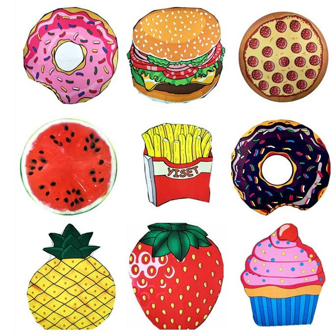 Fruit Candy Beach Towel