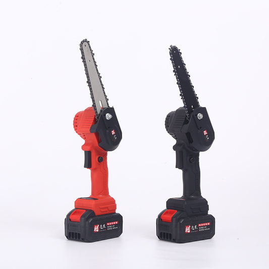 Cordless Handheld Rechargeable Garden Tool Six-Inch Brushless Lithium Battery Chain Saw