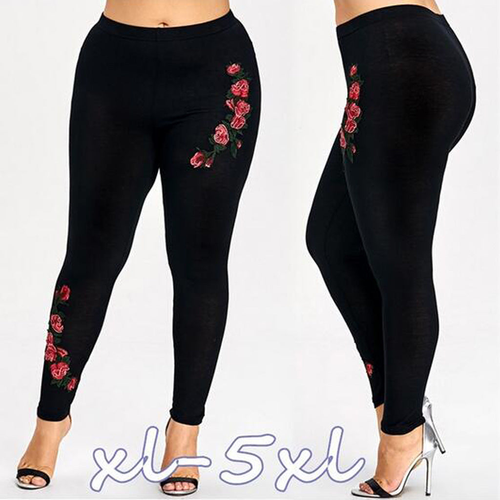 European And American New Amazon Ebay Plus Size Ladies Trousers
