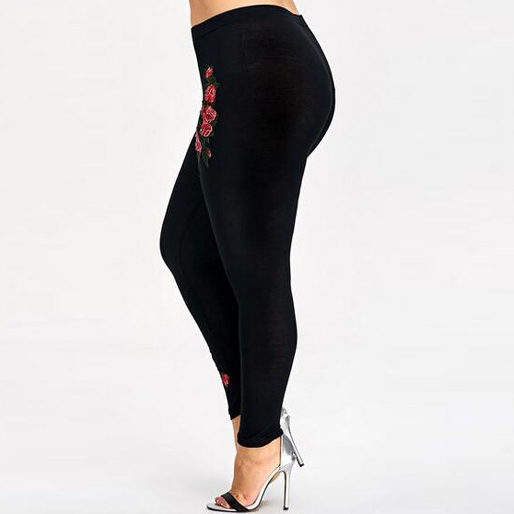 European And American New Amazon Ebay Plus Size Ladies Trousers