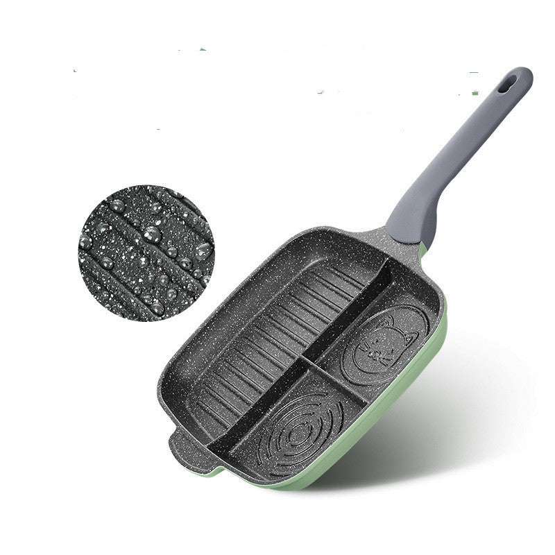 Breakfast Frying Pan Grill Pan Multi-Function Omlette Pan ShopWithASmile7.com