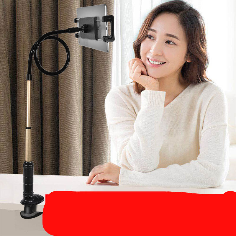 Mobile phone pole holder for bed