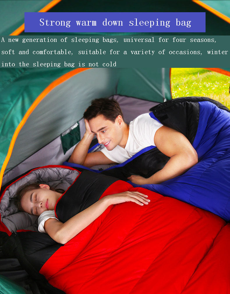 Down sleeping bag ShopWithASmile7.com