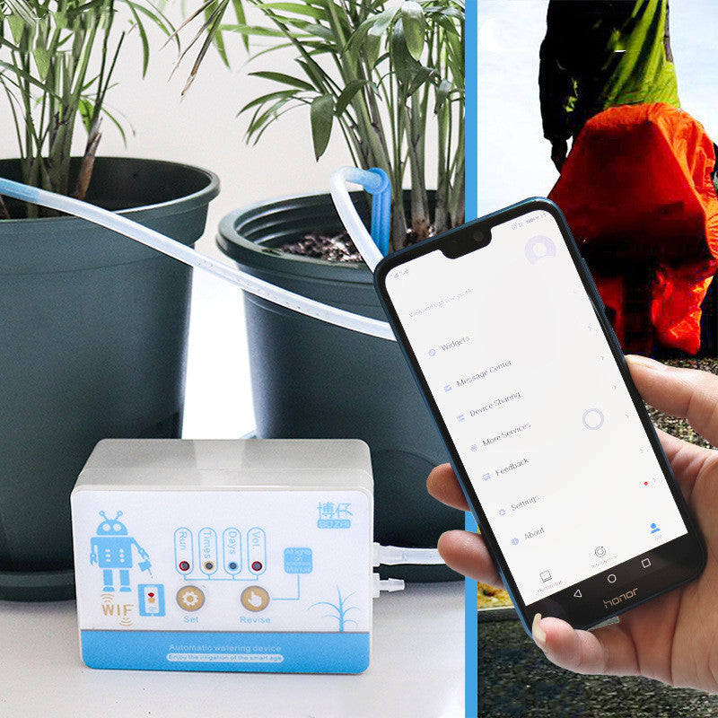 Micro-spray watering timer