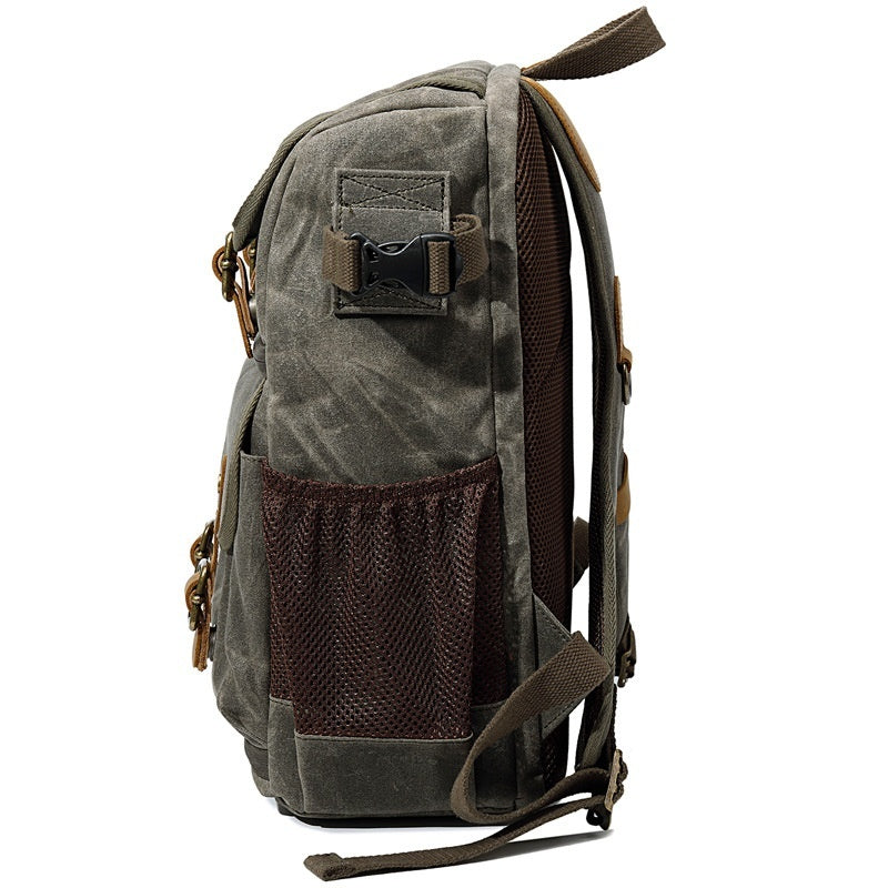 Kalier Digital SLR Camera Bag Waterproof Canvas Men's And Women's Backpacks ShopWithASmile.com