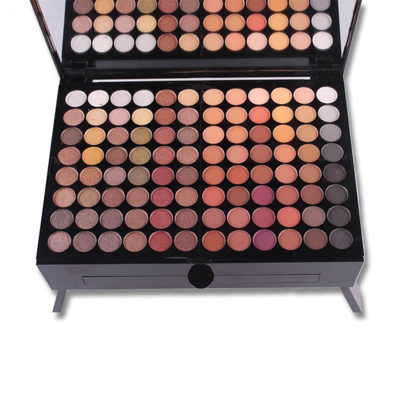 Piano-Shaped Makeup Palette – 180 Eyeshadows, Blush, & Contour Set