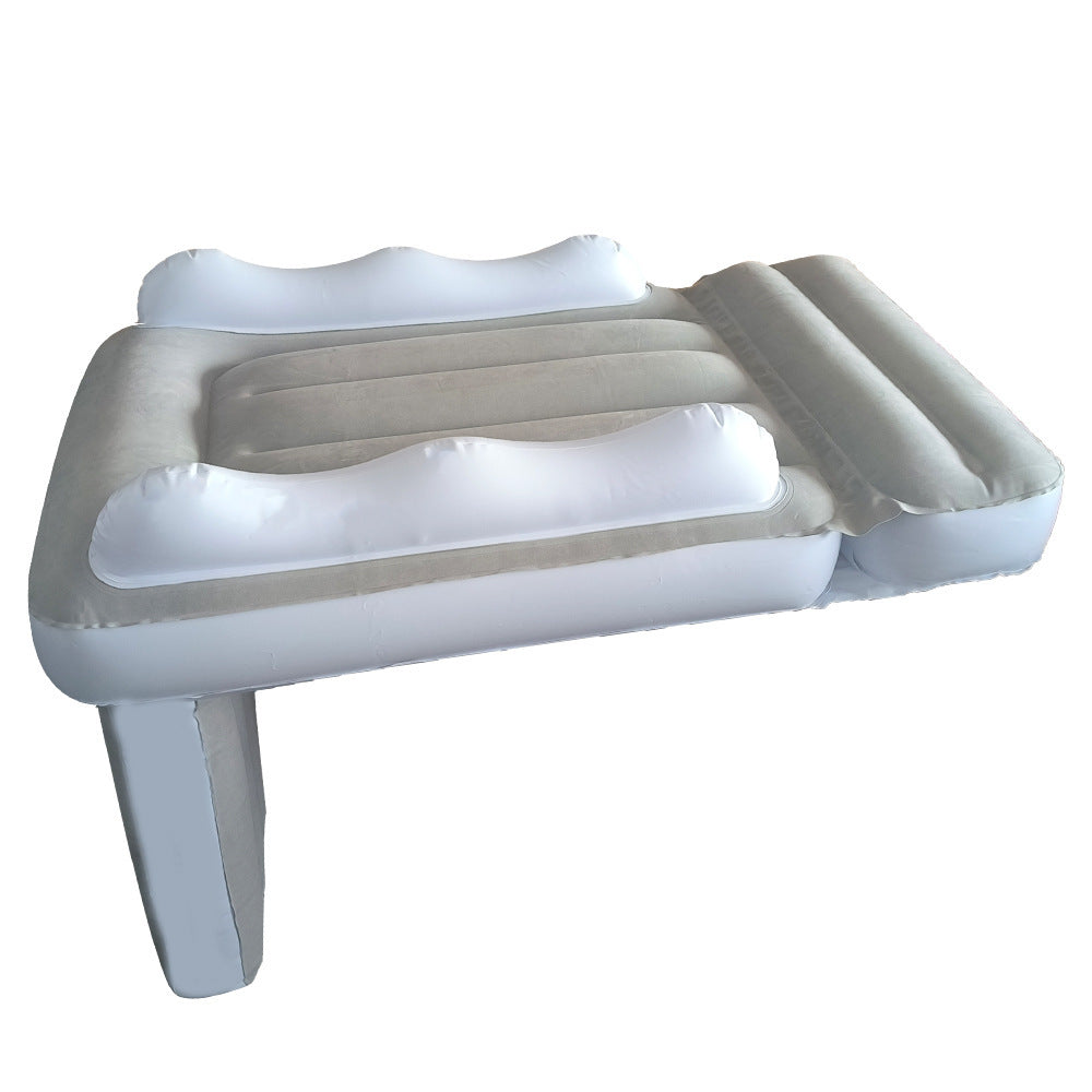 Amazon Baby Inflatable Mattress Rear Folding Car Mat Outdoor Travel Thickened Flocking Air Cushion