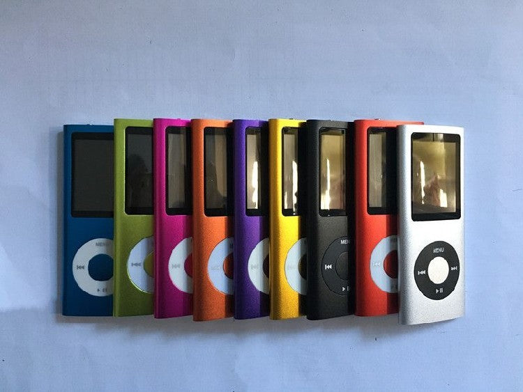 1.8-Inch MP3 Player with 16GB/32GB Storage, USB 2.0, Compact Design, Multi-Color Options, and Long Battery Life – Includes Headset and Accessories