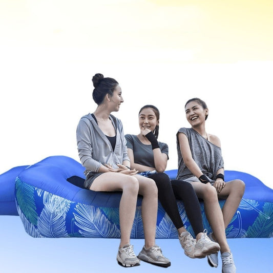 Outdoor Inflatable Sofa Amphibious Single Portable Air Cushion Camping Music Festival Air Mattress