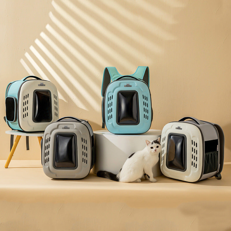 Pets Go Out Portable Breathable Backpack ShopWithASmile.com
