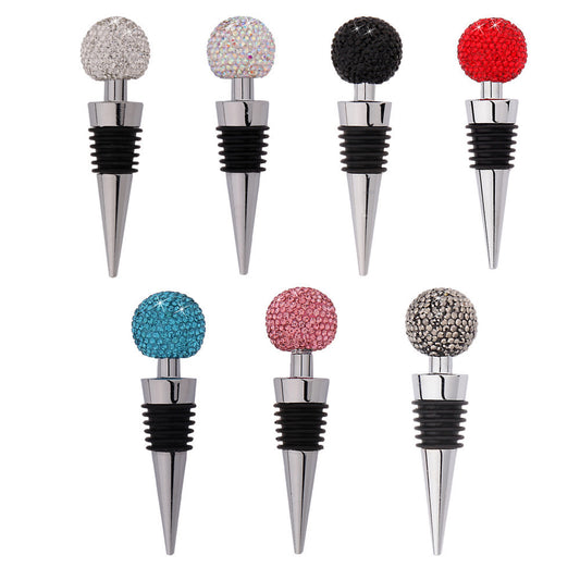 Crystal Ball Wine Stopper Preservative Wine Bottle Stopper ShopWithASmile7.com