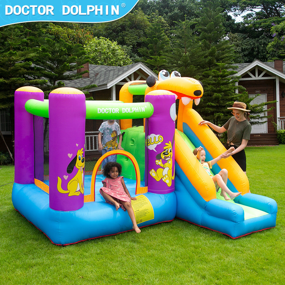 Children's Home Castle Small Inflatable Jump Bed