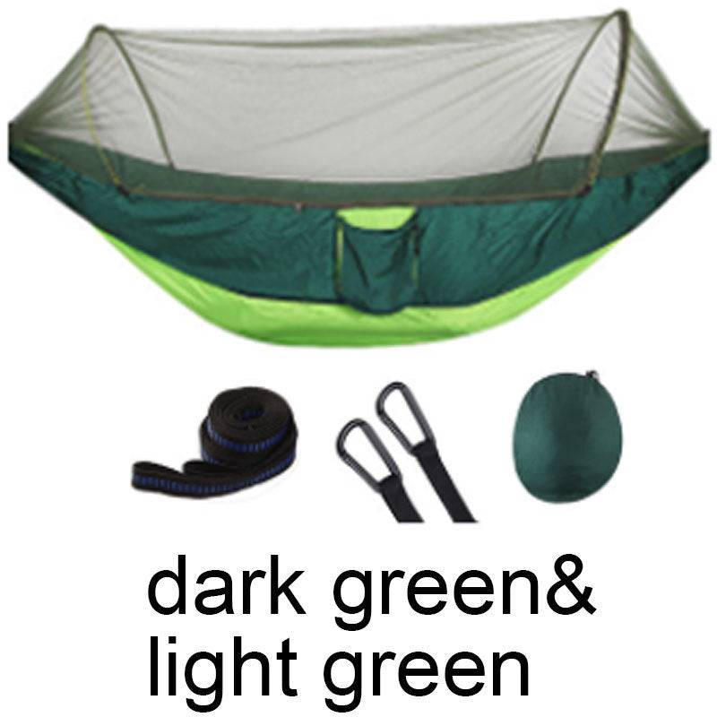 2 Person Portable Outdoor Mosquito Parachute Hammock ShopWithASmile7.com