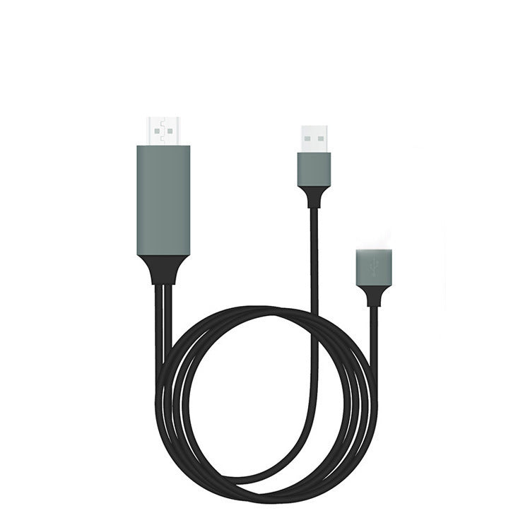 Type-C To HDMI Three In One Mobile Phone Projection Cable ShopWithASmile7.com