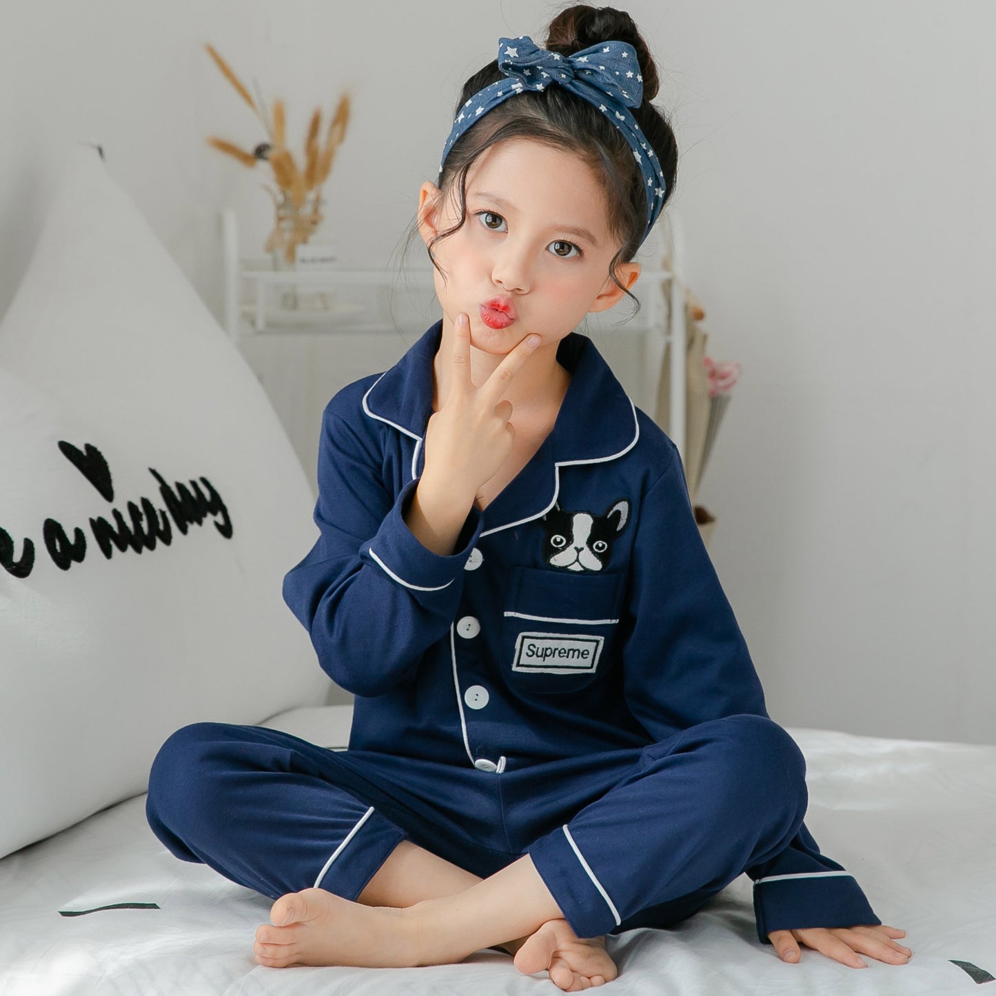 Cotton pajamas for children ShopWithASmile7.com