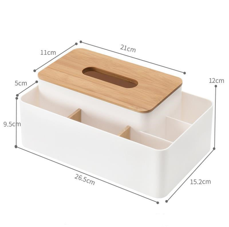 Remote control coffee table storage box tissue box ShopWithASmile7.com